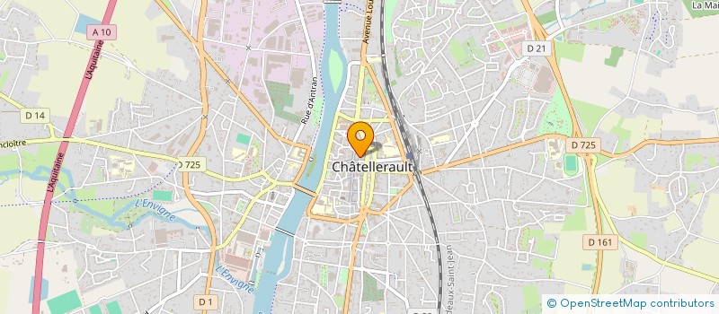 localisation de l'entreprise MONSIEUR XAVIER SORRIBAS  CHATELLERAULT