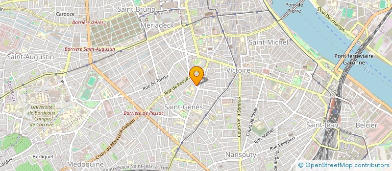 localisation de l'entreprise MONSIEUR XAVIER SOTA  BORDEAUX