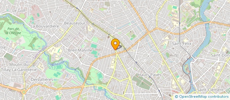 localisation de l'entreprise MONSIEUR XAVIER SOUBRANE à NANTES
