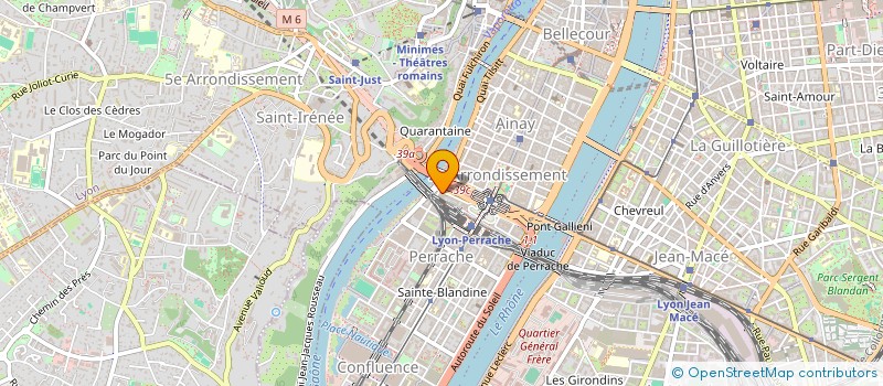 localisation de l'entreprise MONSIEUR XAVIER SOUCHON  LYON