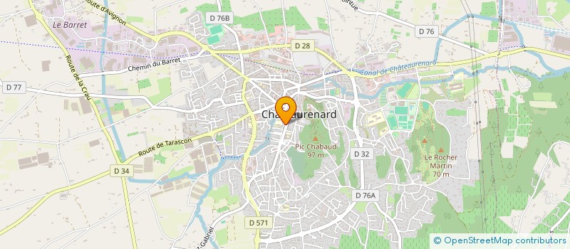 localisation de l'entreprise MONSIEUR XAVIER SOUDE à CHATEAURENARD