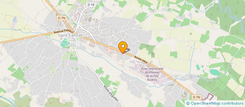 localisation de l'entreprise MONSIEUR XAVIER STEPHANE ARGENTI à SAINT-CANNAT