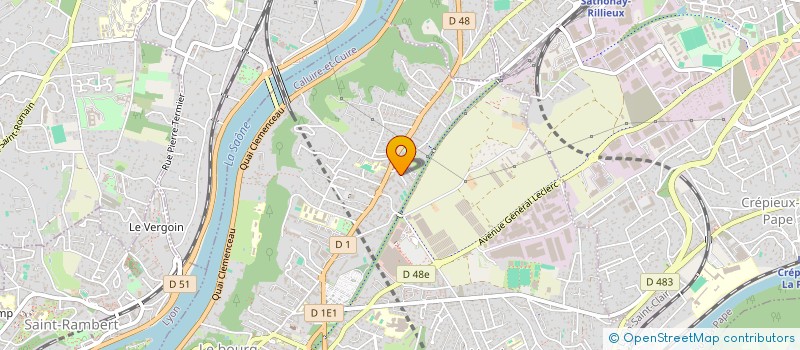 localisation de l'entreprise MONSIEUR XAVIER STERENFELD à CALUIRE-ET-CUIRE