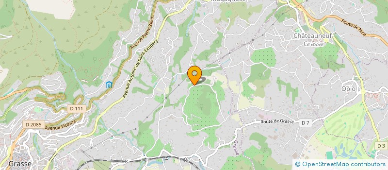 localisation de l'entreprise MONSIEUR XAVIER STOECKEL à GRASSE