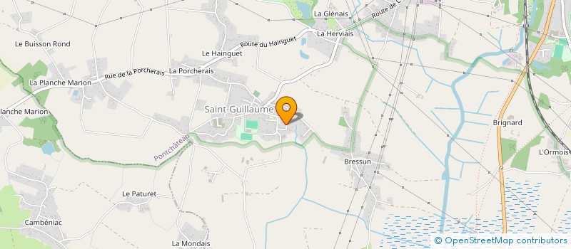 localisation de l'entreprise MONSIEUR XAVIER TATIBOUET  PONTCHATEAU