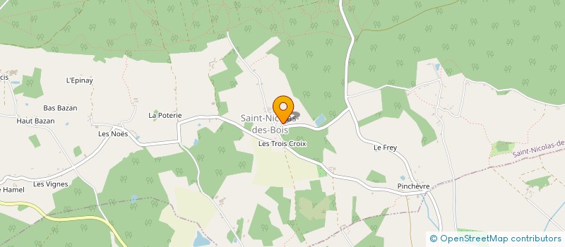 localisation de l'entreprise MONSIEUR XAVIER TERHEC à ECOUVES
