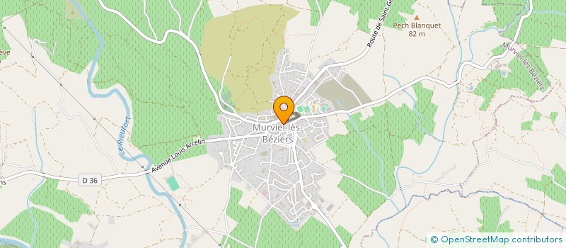 localisation de l'entreprise MONSIEUR XAVIER TEROL à MURVIEL-LES-BEZIERS