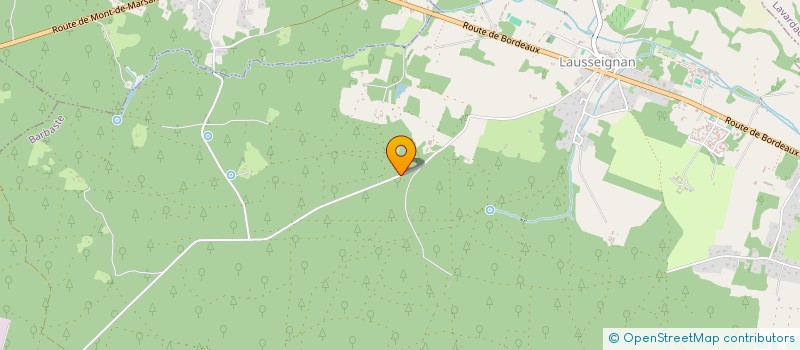 localisation de l'entreprise MONSIEUR XAVIER TERSEN  BARBASTE