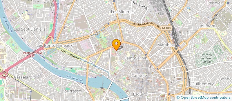 localisation de l'entreprise MONSIEUR XAVIER THEVENOT à TOULOUSE