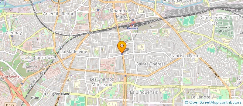 localisation de l'entreprise MONSIEUR XAVIER THIERRY  CHOISY-LE-ROI