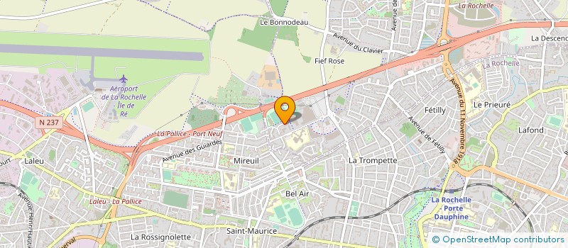 localisation de l'entreprise MONSIEUR XAVIER THOMAS GRANGER  ANGOULINS