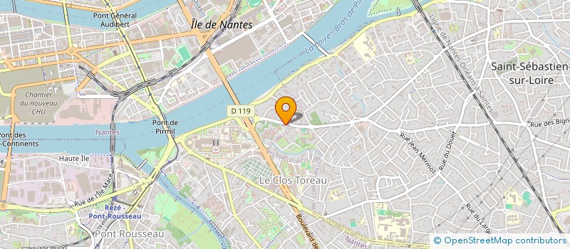 localisation de l'entreprise MONSIEUR XAVIER THURAT à NANTES