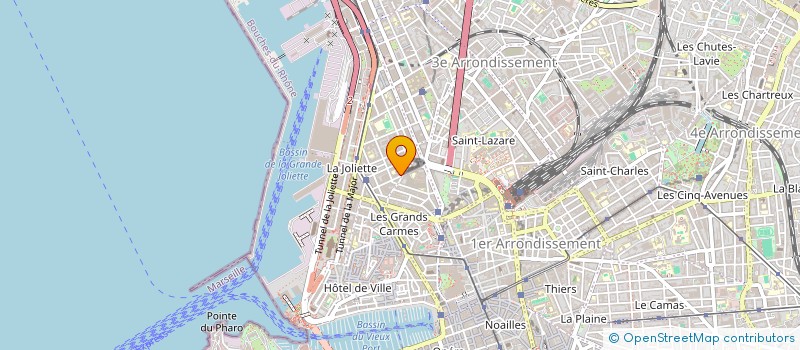 localisation de l'entreprise MONSIEUR XAVIER TITTON à MARSEILLE