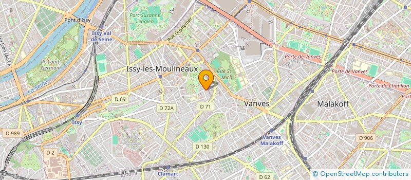 localisation de l'entreprise MONSIEUR XAVIER TOURNADRE à ISSY-LES-MOULINEAUX