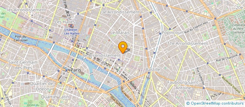 localisation de l'entreprise MONSIEUR XAVIER TOURNET  PARIS