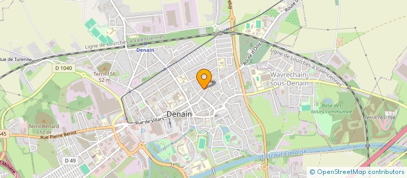 localisation de l'entreprise MONSIEUR XAVIER TRELCAT à DENAIN