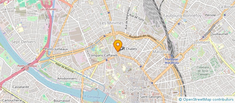 localisation de l'entreprise MONSIEUR XAVIER TURTOS à TOULOUSE