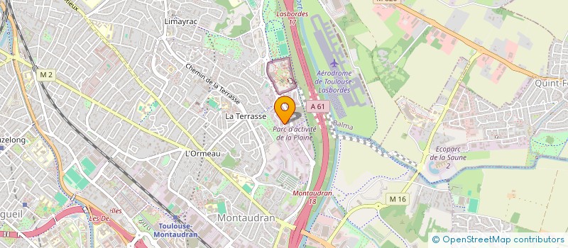 localisation de l'entreprise MONSIEUR XAVIER URANGA  TOULOUSE