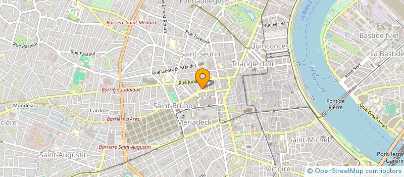 localisation de l'entreprise MONSIEUR XAVIER VACHER  BORDEAUX