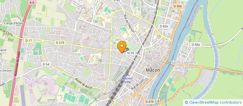 localisation de l'entreprise MONSIEUR XAVIER VALETTE  MACON