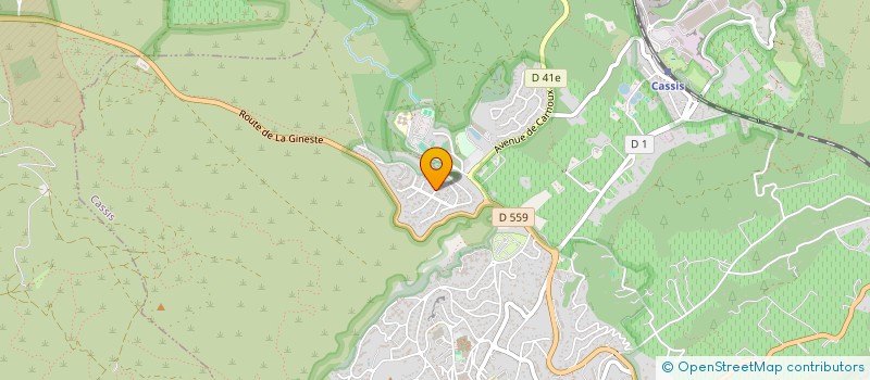 localisation de l'entreprise MONSIEUR XAVIER VAN BECELAERE  CASSIS