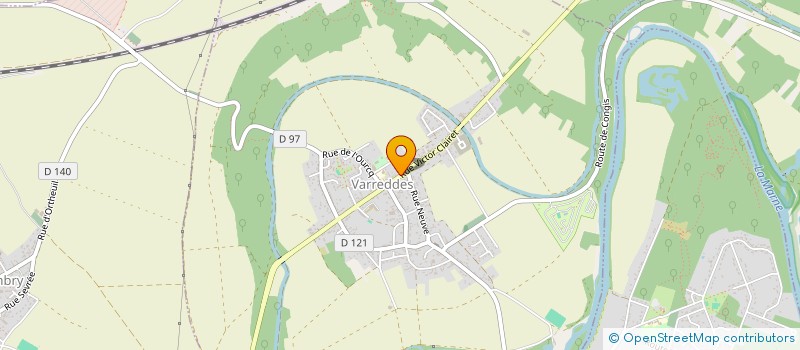 localisation de l'entreprise MONSIEUR XAVIER VANDEVOORDE  VARREDDES