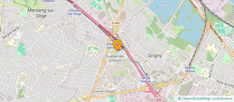 localisation de l'entreprise MONSIEUR XAVIER VARRU  GRIGNY