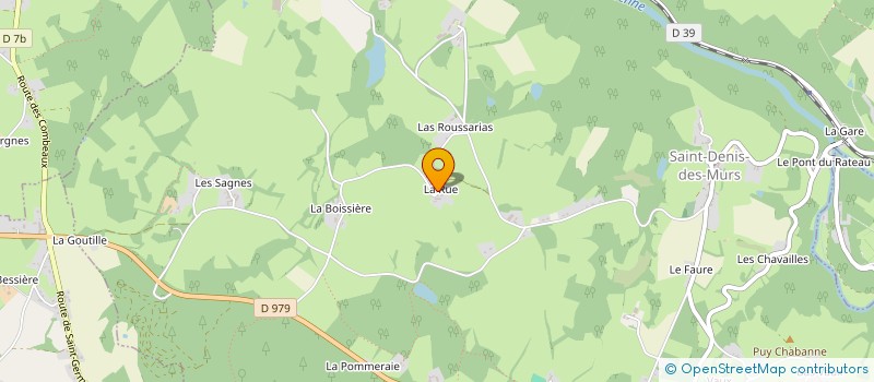 localisation de l'entreprise MONSIEUR XAVIER VEDRENNE  SAINT-DENIS-DES-MURS