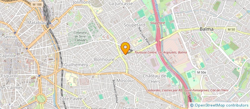 localisation de l'entreprise MONSIEUR XAVIER VENDOZE à TOULOUSE