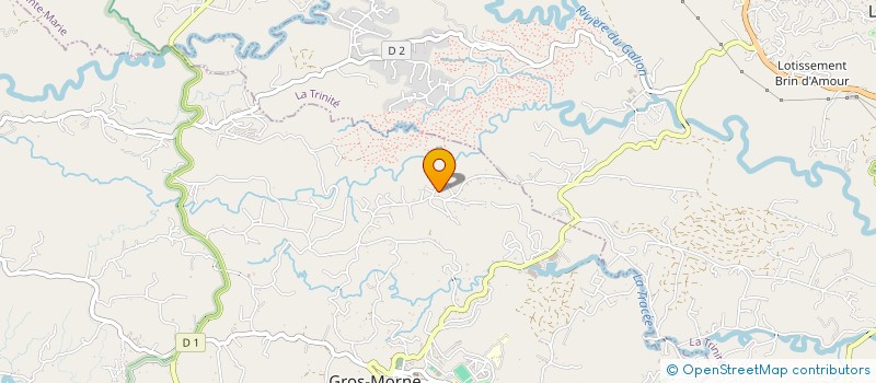 localisation de l'entreprise MONSIEUR XAVIER VENTADOUR  GROS-MORNE