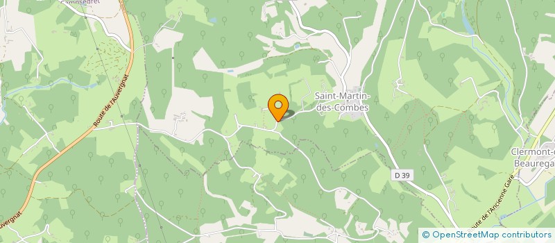 localisation de l'entreprise MONSIEUR XAVIER VERFAILLIE  SAINT-MARTIN-DES-COMBES