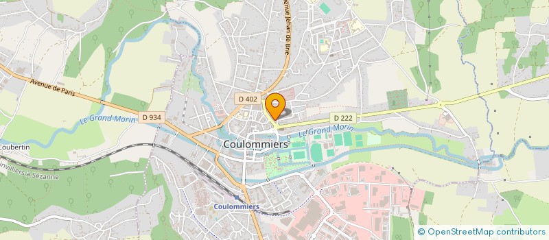 localisation de l'entreprise MONSIEUR XAVIER VERMANDE à COULOMMIERS