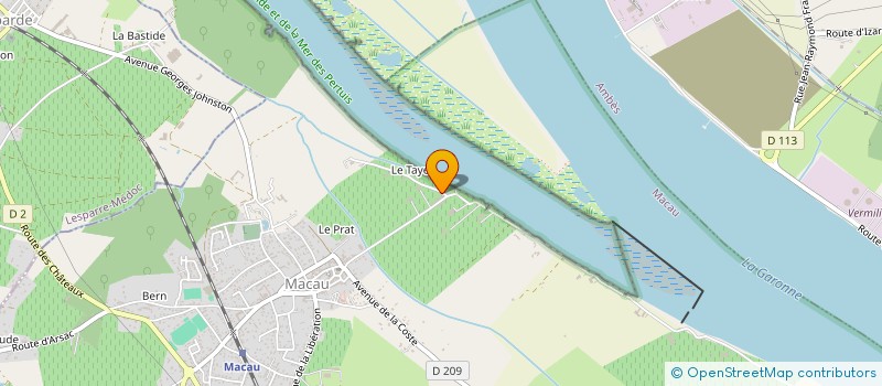 localisation de l'entreprise MONSIEUR XAVIER VETIZOU  MACAU