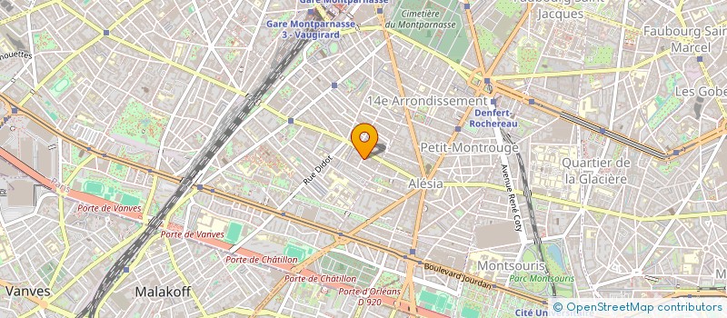 localisation de l'entreprise MONSIEUR XAVIER VILATO  PARIS