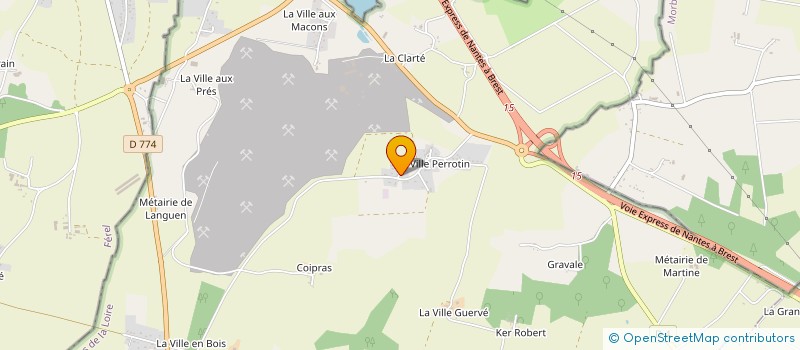 localisation de l'entreprise MONSIEUR XAVIER VILLARBU à HERBIGNAC