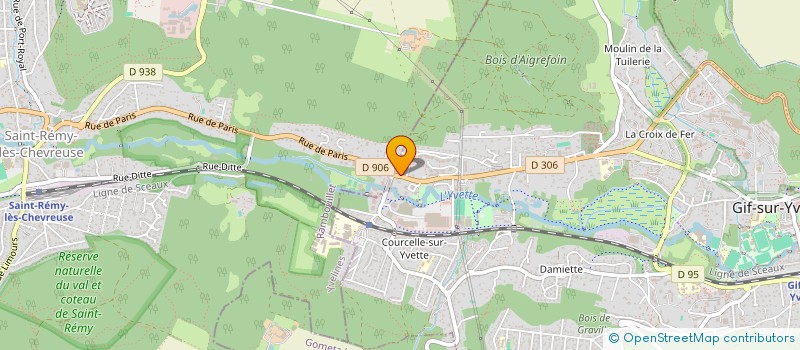 localisation de l'entreprise MONSIEUR XAVIER VILLEMANT  GIF-SUR-YVETTE