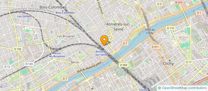 localisation de l'entreprise MONSIEUR XAVIER VOL à ASNIERES-SUR-SEINE