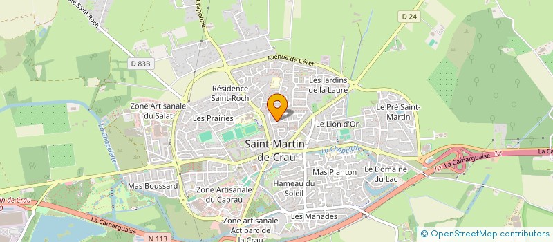 localisation de l'entreprise MONSIEUR XAVIER WALTER à SAINT-MARTIN-DE-CRAU
