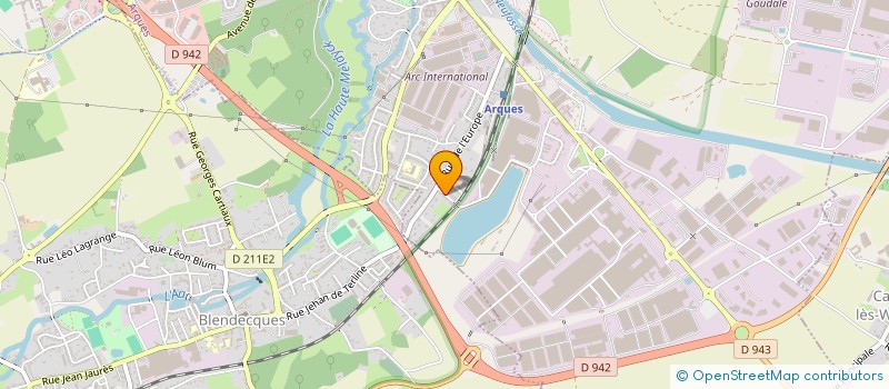 localisation de l'entreprise MONSIEUR XAVIER WATRELOT  ARQUES