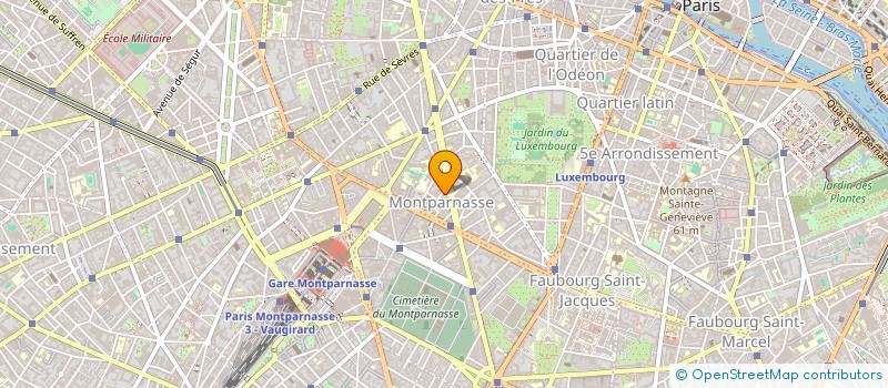 localisation de l'entreprise MONSIEUR XAVIER WATRIN  PARIS