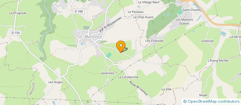 localisation de l'entreprise MONSIEUR XAVIER XAVIER QUIEVRE à MONTVICQ