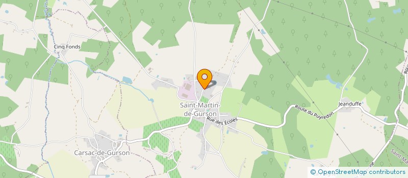 localisation de l'entreprise MONSIEUR XAVIER ZANELLY  VILLEFRANCHE-DE-LONCHAT