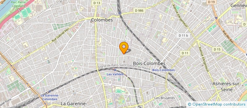 localisation de l'entreprise MONSIEUR XAVIER ZEITOUN à COLOMBES