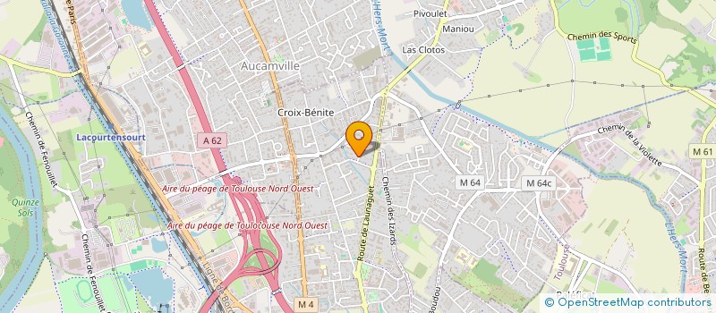 localisation de l'entreprise MONSIEUR XAVIIER LAURRANT  TOULOUSE