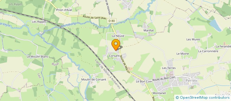 localisation de l'entreprise MONSIEUR XENOCRATES MACEDO DA VEIGA  PERREX