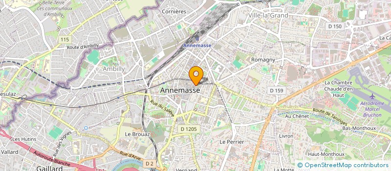 localisation de l'entreprise MONSIEUR XHEMAIL DERMAKU à ANNEMASSE