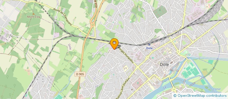 localisation de l'entreprise MONSIEUR XHEVDET SEKIRAQA à DOLE