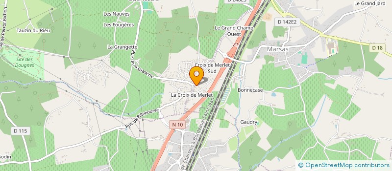 localisation de l'entreprise MONSIEUR XHILDI ALINJ  MARSAS