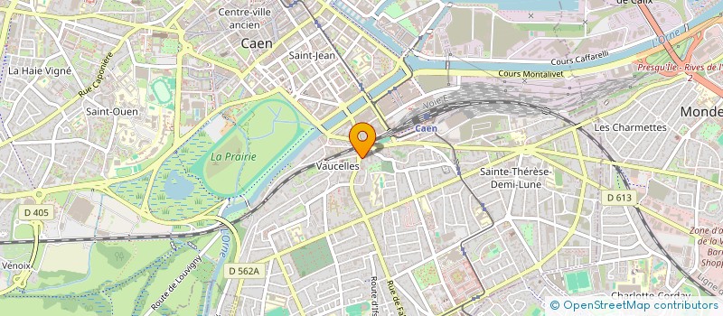 localisation de l'entreprise MONSIEUR XHON FETAHU à CAEN