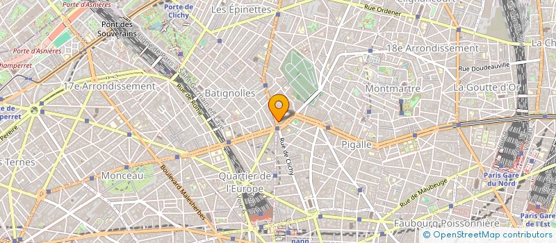 localisation de l'entreprise MONSIEUR XI LIN  PARIS